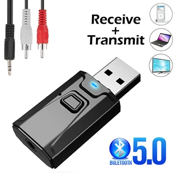 Uus 5.0 Bluetooth Adapter USB-Bluetooth-Vastuvõtja, Saatja, Audio Auto PC TV HD HiFi Retseptori Traadita Adapter, LCD-3,5 MM AUX