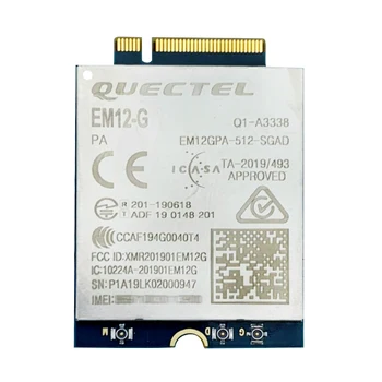 Uus Originaal Quectel EM12-G LTE-Kass-12 Moodul EM12GPA-512-SGAD kiiremini kui LTE EP06-E Cat6 modem 600Mbps downlink