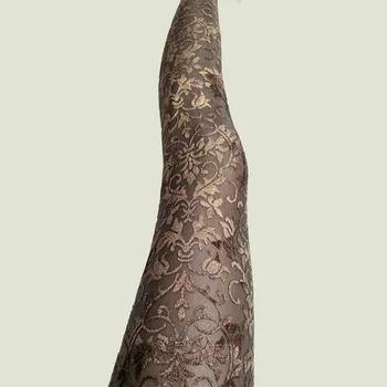 Uute tulijate Dekoratiivne Muster Kulla Velvet Pahkluu Pikkus Pits Seksikas Mood Püksid Naiste Legging Samet ja pits Õmblemine
