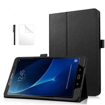 Õhuke Magnet PU Leather case For Samsung Galaxy Tab 6 A6 10.1 P580 P585 S-Pen versioon Kaitsev kate +Kile+Pliiats