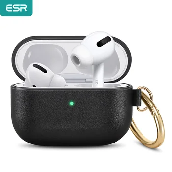 ÖKOLOOGILISES Kõrvaklappide puhul Apple Kõrvaklapid Nahk Pehme ühendust Konks Põrutuskindel Kate EarPods Pro Luksus Peakomplekt Juhul